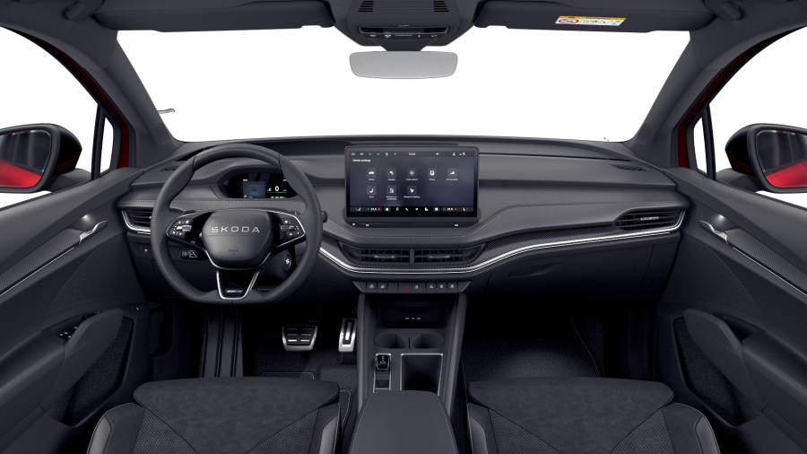Škoda Elroq, 63 kWh 1° převodovka, barva červená