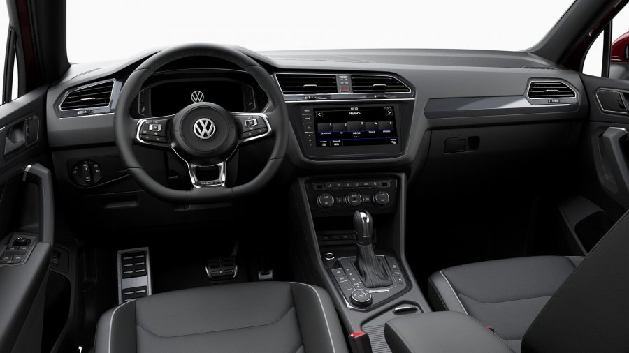 Volkswagen Tiguan Allspace, Allspace Highline 2,0 TDI 4M 7DSG, barva červená