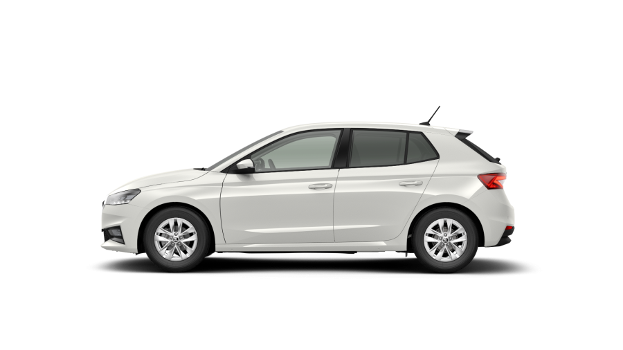 Škoda Fabia, 1,0 MPI 59 kW 5° manuální, barva bílá