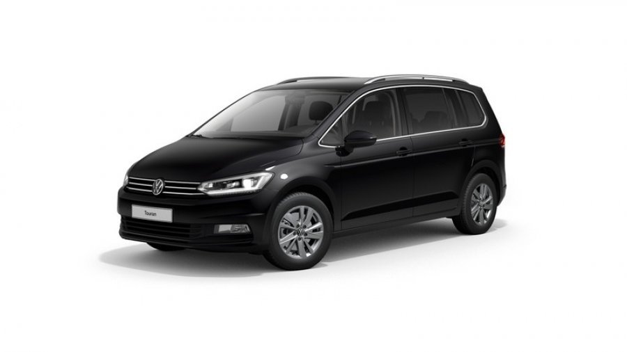 Volkswagen Touran, ME 1,5 TSI EVO 6G, barva černá