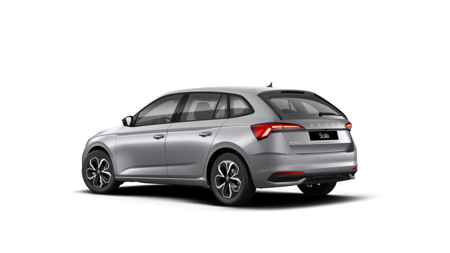 Škoda Scala, 1,0 TSI 85 kW 6-stup. mech., barva stříbrná
