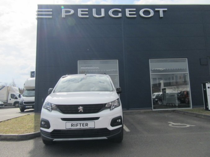 Peugeot Rifter, GT 1.5 BlueHDi 130k MAN6, barva bílá