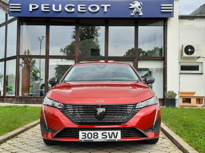 Peugeot 308, Peugeot 308 SW ALLURE 1,5 BHDi 130k EAT8, barva červená