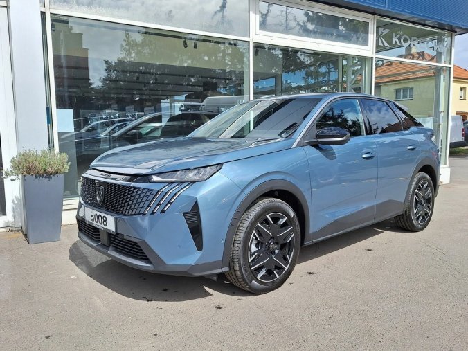 Peugeot 3008, Peugeot 3008 ALLURE Hybrid 145 e-DCS6, barva modrá