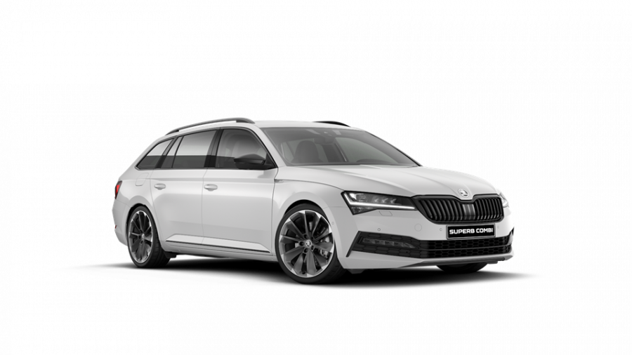 Škoda Superb, 2,0 TSI 206 kW 7-stup. automat. 4x4, barva bílá