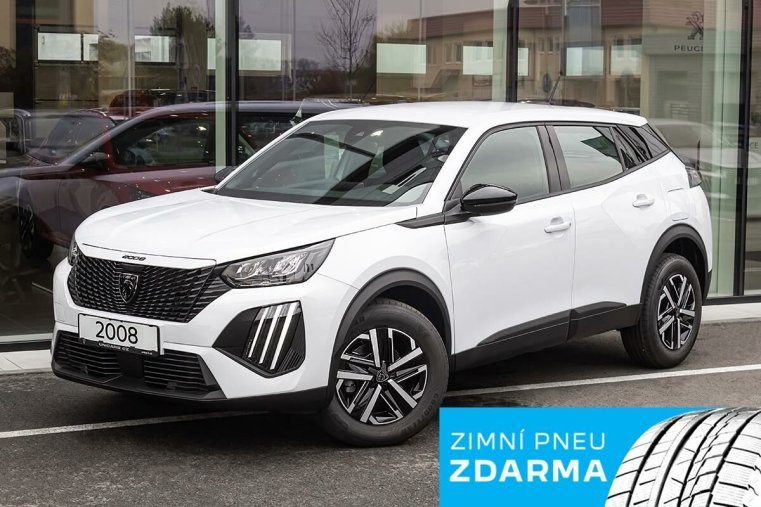 Peugeot 2008, Peugeot 2008 1,2 STYLE PT 100 S&S MAN6, barva bílá