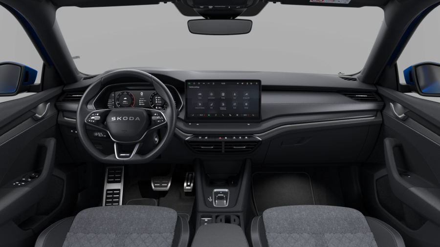 Škoda Octavia, 2,0 TDI 110 kW 7-stup. automat., barva modrá