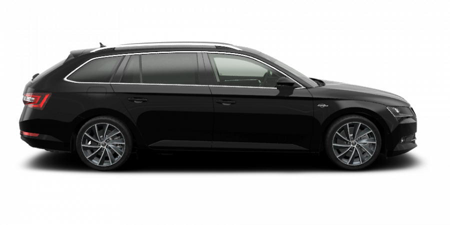 Škoda Superb, 2,0 TDI 140 kW 7-stup. automat. 4x4, barva černá