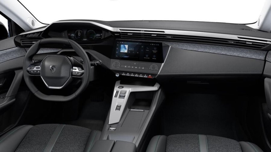Peugeot 408, Peugeot 408 ALLURE Hybrid 145 e-DCS6, barva modrá