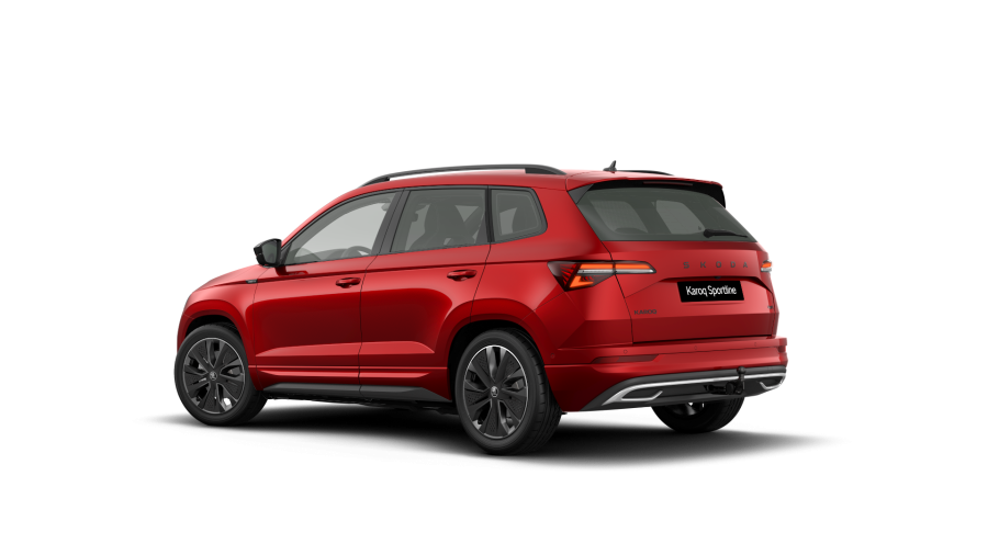 Škoda Karoq, 2,0 TDI 110 kW 7-stup. automat. 4x4, barva červená