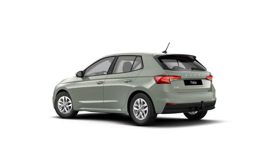 Škoda Fabia, 1,0 MPI 59 kW 5-stup. mech., barva zelená