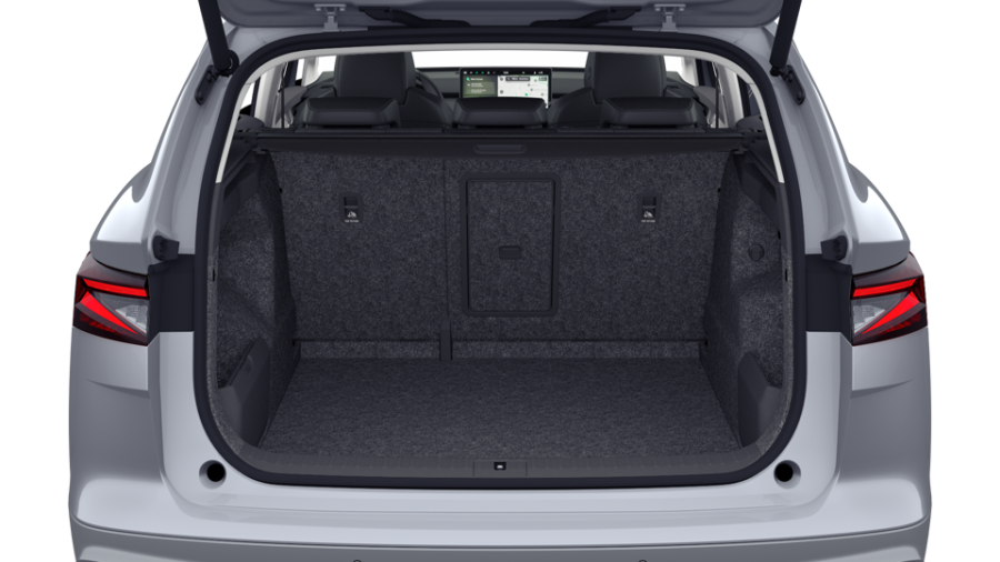 Škoda Enyaq iV, 82 kWh 1° automatická, barva stříbrná