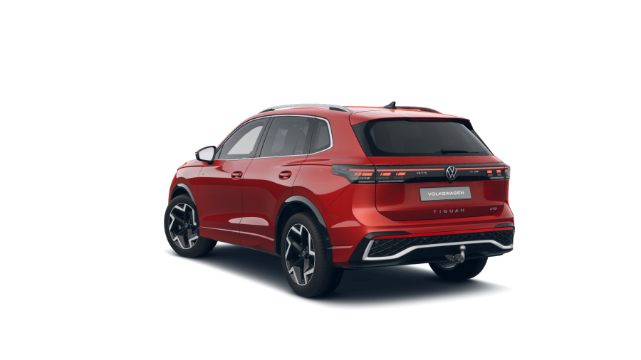 Volkswagen Tiguan, Tiguan R-Line 1,5 eTSI 110 kW mHEV, barva červená