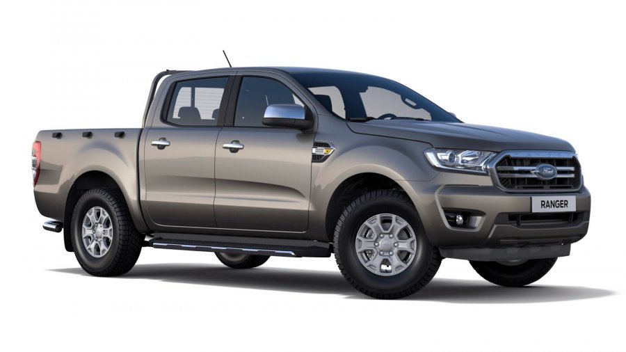 Ford Ranger, Double Cab XLT, Dvojkabina, 2.0 EcoBlue 125 kW/170 k, 6st. manuální, 4WD, barva stříbrná