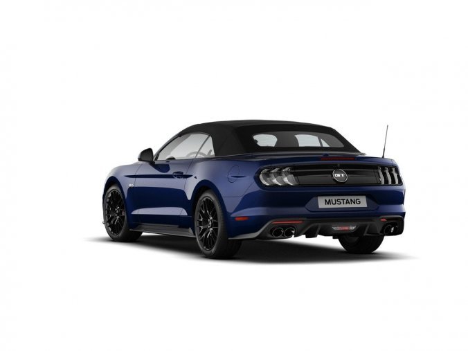 Ford Mustang, kabriolet, MUSTANG V8 GT Convertible 5,0 GT 330 kW / 449 k 10st. automa, barva modrá