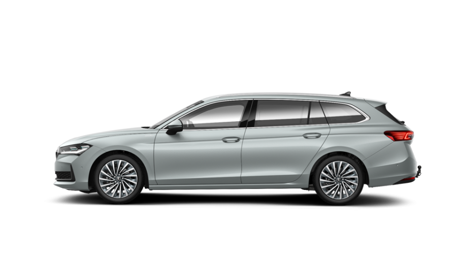 Škoda Superb, 1,5 TSI m-HEV 110 kW 7° automatická DSG, barva stříbrná