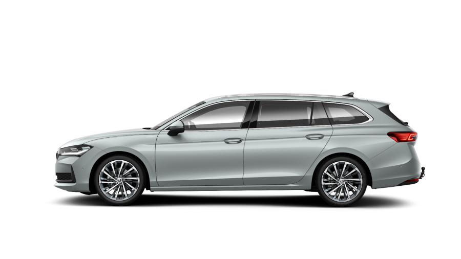 Škoda Superb, 2,0 TDI 110 kW 7-stup. automat., barva stříbrná