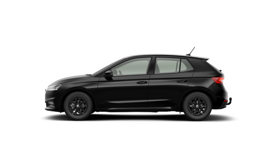 Škoda Fabia, 1,0 MPI 59 kW 5° manuální, barva černá