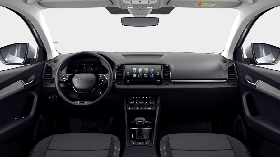 Škoda Karoq, 1,5 TSI 110 kW 7° automatická DSG, barva stříbrná