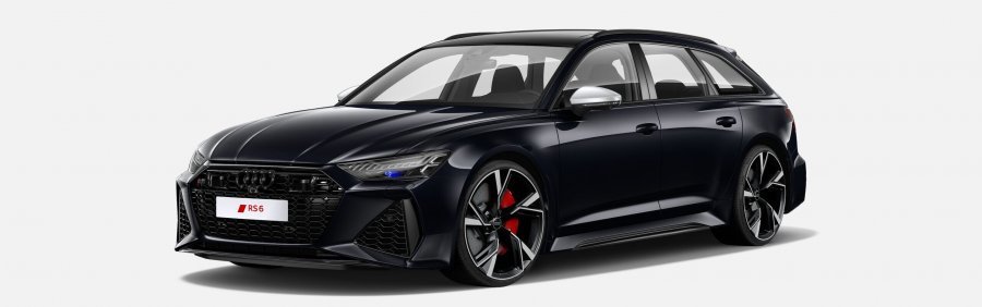 Audi A6, RS6 Avant TFSI 441 kW quattro, barva černá