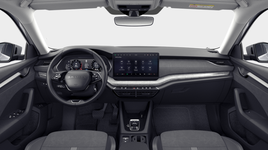 Škoda Octavia, 1,5 TSI m-HEV 110 kW 7° automatická DSG, barva stříbrná