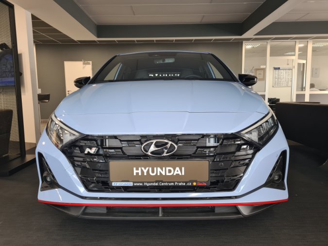 Hyundai i20, 1,6 T-GDI 150 kW, barva modrá