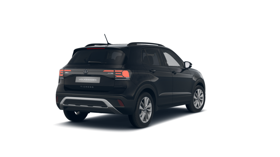 Volkswagen T-Cross, T-Cross People 1.0 TSI 70 kW 5G, barva černá