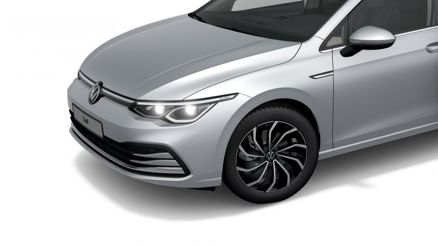 Volkswagen Golf, Golf Style 1,5 TGI 7DSG, barva stříbrná