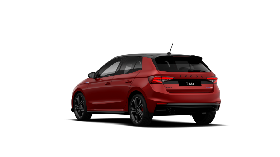 Škoda Fabia, 1,5 TSI 130 kW 7-stup. automat., barva červená