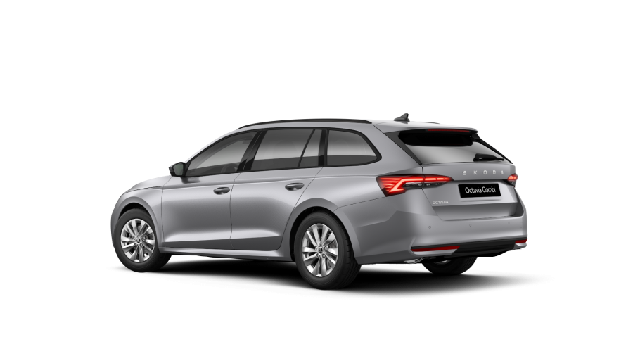 Škoda Octavia, 1,5 TSI Hybrid 110 kW 7° automatická DSG, barva stříbrná