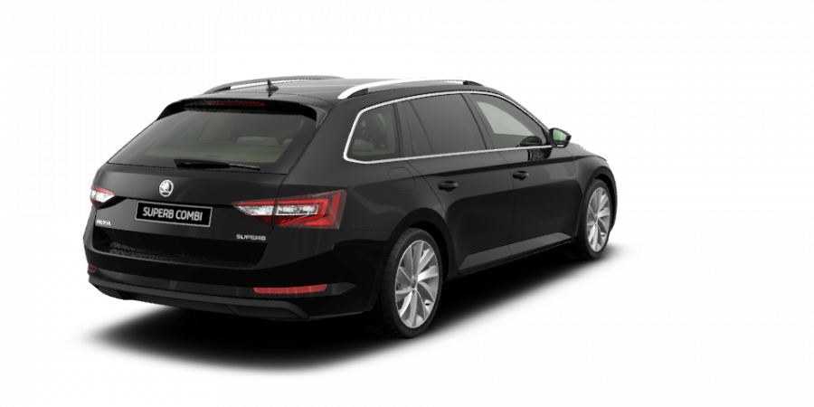 Škoda Superb, 2,0 TDI 140 kW 7-stup. automat., barva černá