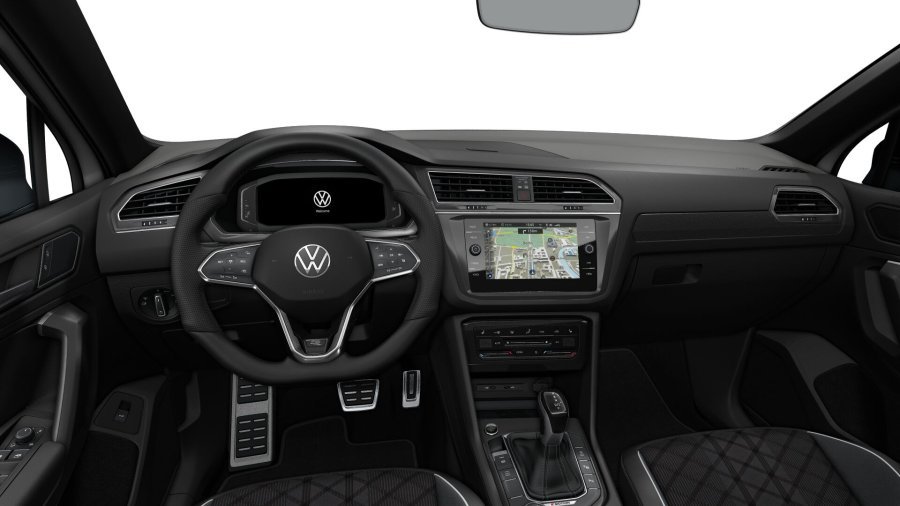 Volkswagen Tiguan Allspace, Allspace R-Line 2,0 TDI 147 kW 4M 7DSG, barva bílá