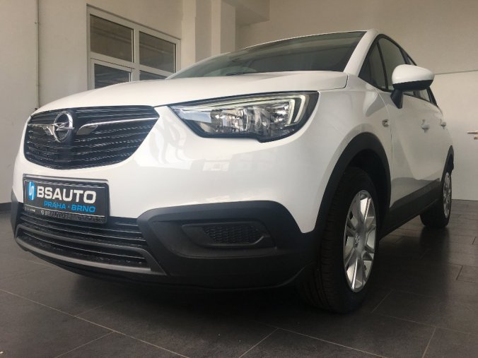 Opel Crossland X, SMILE 1.2 60kw, barva bílá