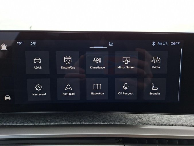 Peugeot 3008, Peugeot 3008 ALLURE Hybrid 145 e-DCS6, barva modrá