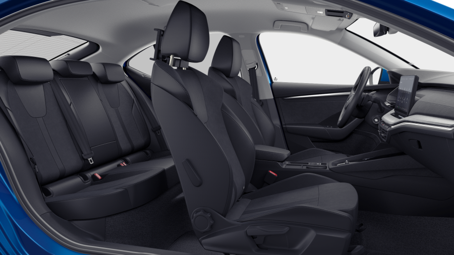Škoda Octavia, 1,5 TSI m-HEV 110 kW 7° automatická DSG, barva modrá