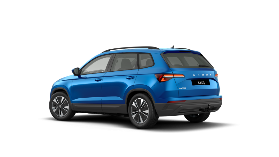 Škoda Karoq, 1,5 TSI 110 kW 6° manuální, barva modrá