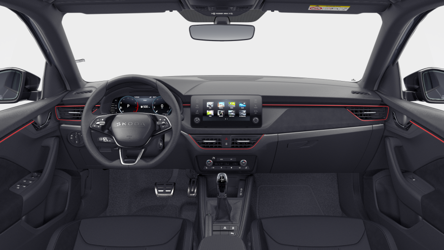 Škoda Scala, 1,0 TSI 85 kW 7° automatická DSG, barva šedá