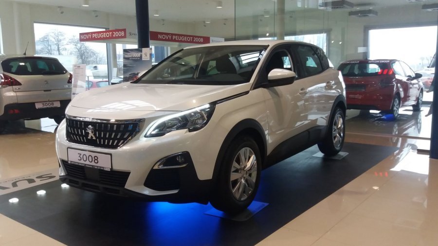 Peugeot 3008, ACTIVE 1.2 PureTech 130 S&S MAN6, barva bílá