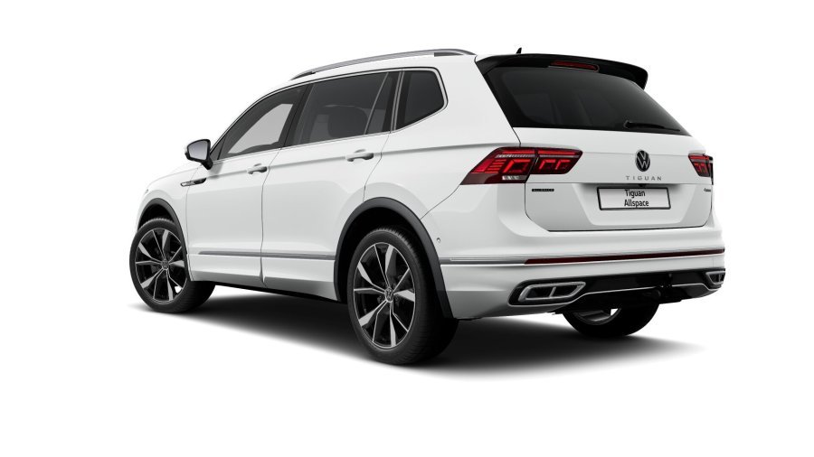 Volkswagen Tiguan Allspace, Allspace R-Line 2,0 TDI 147 kW 4M 7DSG, barva bílá