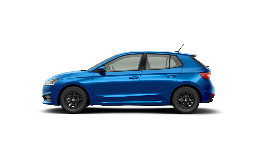 Škoda Fabia, 1,0 MPI 59 kW 5° manuální, barva modrá