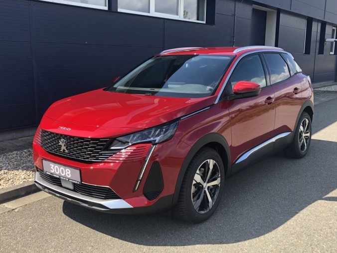 Peugeot 3008, ALLURE PACK 1.2 PureTech 130 S&S MAN6, barva červená