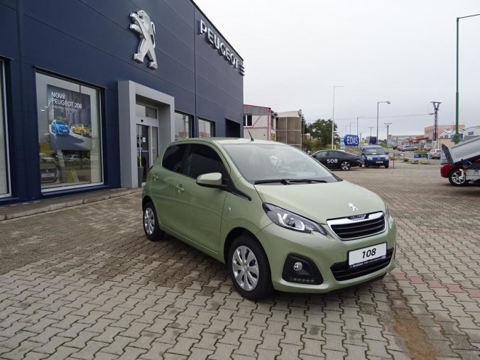 Peugeot 108, ACTIVE 1.0 VTi 72 S&S MAN5, barva zelená