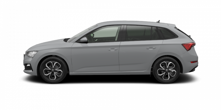 Škoda Scala, 1,0 TSI 70 kW 5-stup. mech., barva šedá