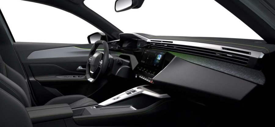 Peugeot 408, Peugeot 408 GT Hybrid 136 e-DCS6, barva modrá