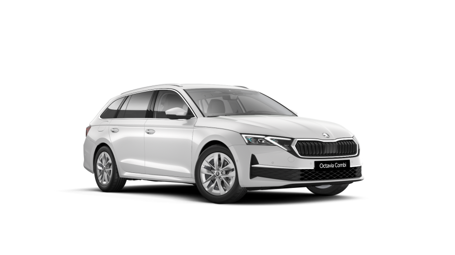 Škoda Octavia, 1,5 TSI Hybrid 110 kW 7° automatická DSG, barva bílá
