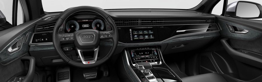 Audi Q7, Q7 S line 50 TDI quattro, barva stříbrná