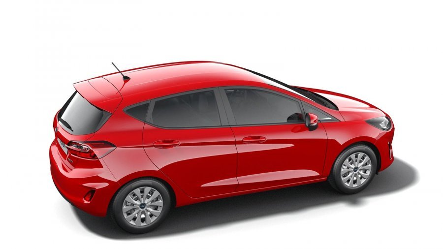 Ford Fiesta, Trend Edition, 5dveřová, 1,1 PFI 55 kW/75 k, 5st. manuální, barva červená