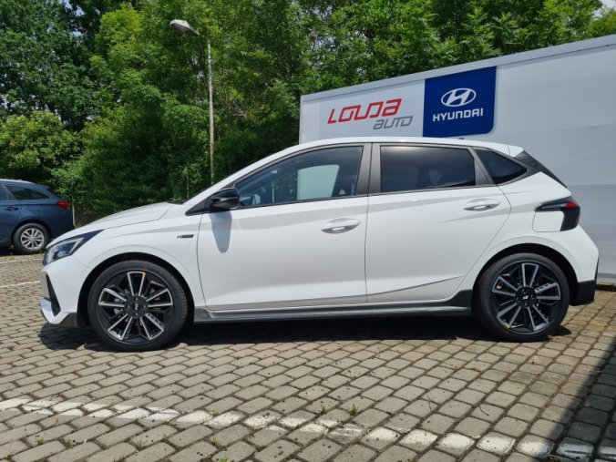 Hyundai i20, 1,0 T-GDI 74 kW DCT, barva bílá